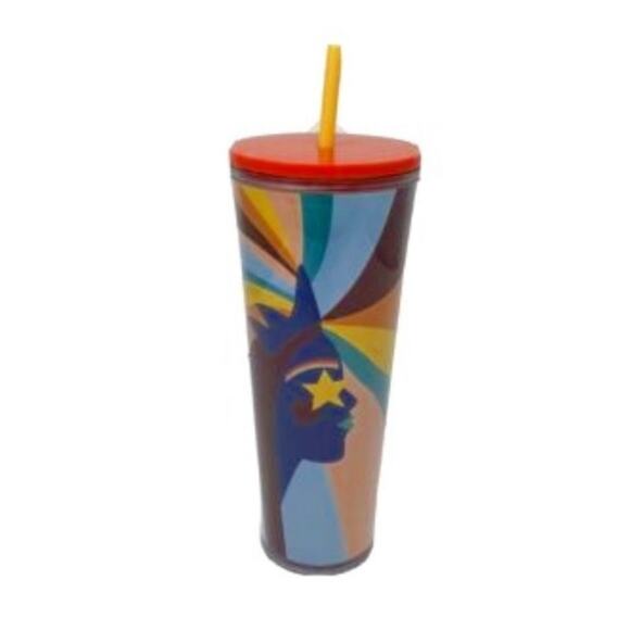 Starbucks 2020 LGBTQ Pride Rainbow Siren Acrylic Venti 24oz Cold Cup Tumbler NEW - Picture 5 of 9